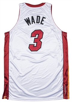 2006-07 Dwyane Wade Game Used Miami Heat Jersey (Topps LOA) 